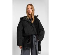 BOSS Giubbotto regular fit in tessuto stropicciato - Style Paffia, 50546843 Nero 42