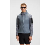 BOSS Giubbotto ripiegabile idrorepellente in tessuto ripstop leggero - Style J_Airynix Jacket HD, 50541879 Grigio M