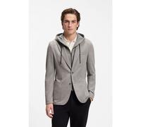 BOSS Giubbotto slim fit con cappuccio interno - Style C-Hanry-J-HD-263, 50570321 Argento 50