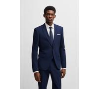 BOSS Giubbotto slim fit in lana elasticizzata - Style H-Huge-MM-224, 50479994 Blu 52