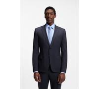 BOSS Giubbotto slim fit in lana elasticizzata - Style H-Huge-MM-224, 50479994 Blu scuro 54