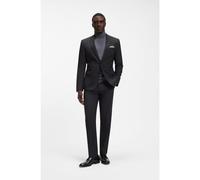 BOSS Giubbotto slim fit in lana elasticizzata - Style H-Huge-MM-224, 50479994 Grigio scuro 44