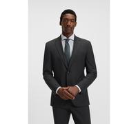 BOSS Giubbotto slim fit in lana elasticizzata - Style H-Huge-MM-224, 50479994 Grigio scuro 56