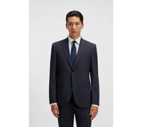 BOSS Giubbotto slim fit in lana elasticizzata - Style H-Jeckson-MM-224, 50479996 Blu 24