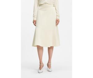 BOSS Gonna a portafoglio dalla linea svasata in cotone elasticizzato - Style Vuleran1, 50557420 Colore neutro 44