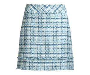 Boss - Gonna corta Vafrosa - - Skirts - Donna - Blu - XL
