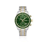BOSS Grand Prix Vitesse Orologio bicolore con quadrante verde - Style GRAND PRIX, 58858208 Color argento pz.