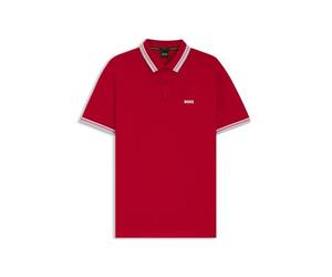 Boss Green - Polo da Uomo Paddy, Medium Red610., XS