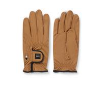 BOSS Guanti da equitazione in similpelle - Style RIDING GLOVES HYBRID, B4U2302 Marrone 10.5
