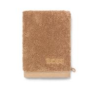 BOSS Guanto da bagno in cotone con logo ricamato - Style LOFT Camel GANT 015021, MITT-LOFT Marrone ONESI