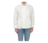 Boss - H-Cai-K-3P-262 Overshirt - - Jackets - Uomo - Bianco - 2XL