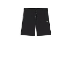 Boss Homewear - Pantaloni Corti da Uomo, per Il Tempo Libero, Nero1, M