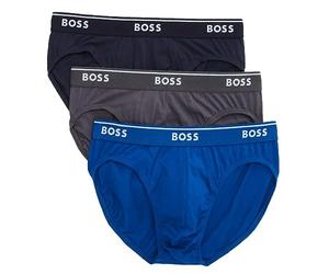 Boss Hugo 50236731 - Mini Slip da Uomo, in Cotone, Confezione da 3 - - Large.