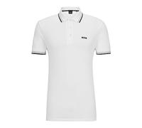 Boss Hugo Camicia Uomo Polo Green Label Training White M