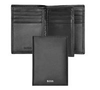 BOSS HUGO Classic Smooth Trifold Card Case Black