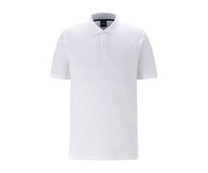 Boss Hugo Pallas - Polo a Maniche Corte da Uomo - Bianco - S