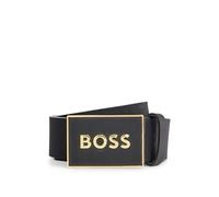 BOSS Icon-s1_sz40 Cintura, Nero, 80 cm Uomo
