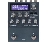 Boss IR-200 Amp & Ir Cabinet Processore per Pedaliere Stile Classico Nero Nuovo