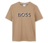 BOSS J52360 Maglietta Intima da Ragazzo, Biscotto, 12 Anni