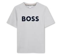 Boss J52711 Maglietta da Ragazzo, Cina Grigio, 10 Anni