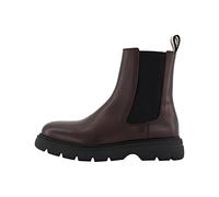 BOSS Jacob Chelsea-c, Stivaletto alla Caviglia Donna, Marrone Scuro 201, 36 EU
