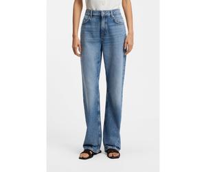 BOSS Jeans a vita alta regular fit in denim rigido blu - Style C_ADA HR 15.0, 50558686 Blu 32/32
