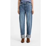 BOSS Jeans relaxed fit con gamba a palloncino - Style C_BALLOON HR FUP, 50552349 Celeste 25/28