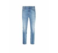 BOSS Jeans Delaware slim fit in denim elasticizzato blu - Style H-Delaware, 50520856 Blu 34/36