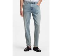 BOSS Jeans straight fit in denim elasticizzato blu - Style C-OGDEN, 50567638 Celeste 35/34