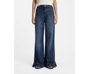 BOSS Jeans svasati fit in denim blu - Style C_MARLENE FLR HR, 50558695 Blu scuro 26/32