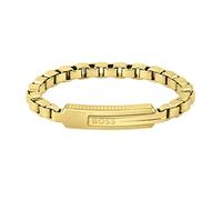 BOSS Jewelry Braccialetto a catena da uomo Collezione ORLADO disponibile in Yellow Gold S