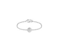 BOSS Jewelry Braccialetto da Uomo Collezione DOUBLE B COIN in Acciaio Inossidabile con un Charm a Forma di Moneta - 1580763M, BRACELET, Silver
