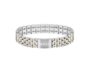 BOSS Jewelry Braccialetto da Uomo Collezione OWAN Bicolore - 1580647