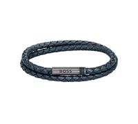 BOSS Braccialetto 'Ares' blu scuro, Taglia One Size