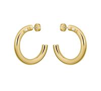 BOSS Orecchini a cerchio color oro con logo - Style LIVE STATEMENT, HB1580738 Color oro pz.