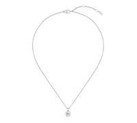 BOSS Jewelry Collana e Bracciale da Donna Collezione DOUBLE B PETIT in Acciaio Inox con un Charm Doppio B, argento