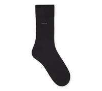 Hugo Boss Calze John RS Uni WO - misto lana con logo ad altezza regolare - Nero 39-42