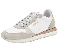 BOSS Kai_Runn_mxw, Scarpe da Ginnastica Donna, Bianco opalino, 42 EU