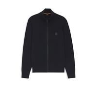 BOSS Kanozip S giacca da uomo in cotone e cashmere, 404Dark Blue, XXXL