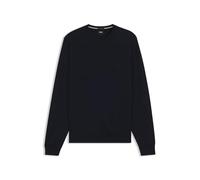 BOSS Maglione regular fit in lana vergine con logo ricamato - Style Botto-L, 50476364 Blu scuro XL