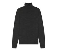 BOSS Maglione slim fit a collo alto in lana merino extra fine - Style Musso-P, 50468262 Grigio scuro M