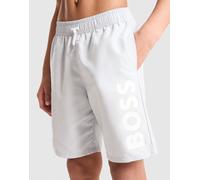 BOSS Large Logo Swim Shorts Junior, blu 8Y
