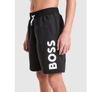 BOSS Large Logo Swim Shorts Junior - Nero, nero 8Y