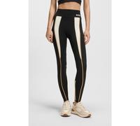 BOSS Leggings dinamici in tessuto super elasticizzato con dettagli a contrasto - Style Ekiden2, 50540207 Nero L