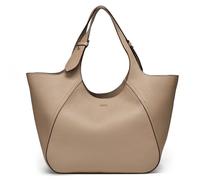 Boss Lenah Big Borsa shopper taupe, pelle, donna