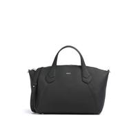 BOSS Lenah M Borsa a mano nero, pelle di vacchetta grana, donna