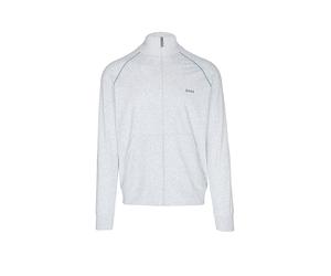 BOSS Loungewear Felpa con zip JACKET Z grigio chiaro | S