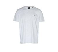 BOSS Maglia in cotone elasticizzato con logo ricamato - Style Mix&Match T-Shirt R, 50515312 Grigio chiaro L