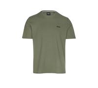 BOSS T-shirt del pigiama in misto cotone con logo ricamato - Style Waffle T-Shirt, 50535891 Verde M
