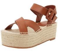 BOSS Machica_Pltsan_LTBK, Sandalo Donna, Rust/Cooper, 39 EU